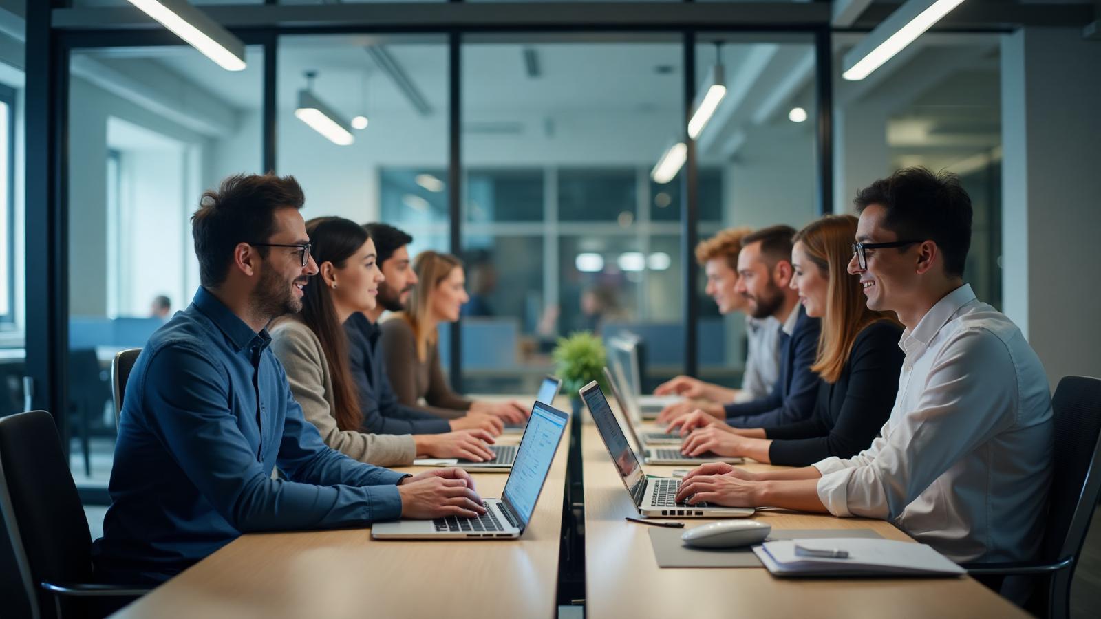 CodemineLabs team working together