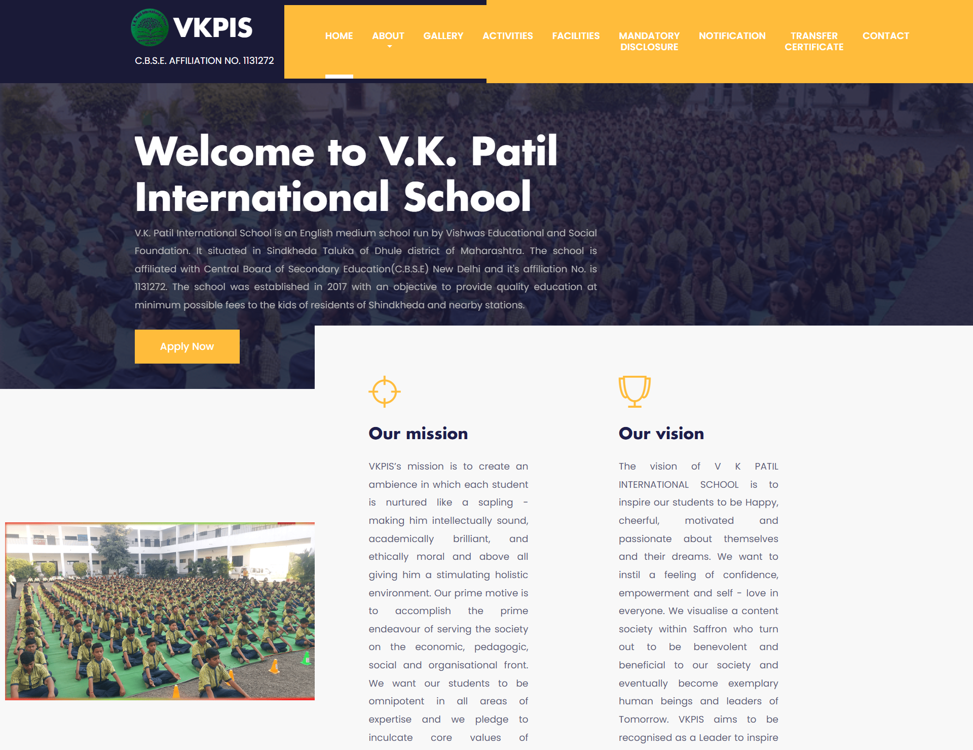 CBSE School Management System (with Admin Panel)